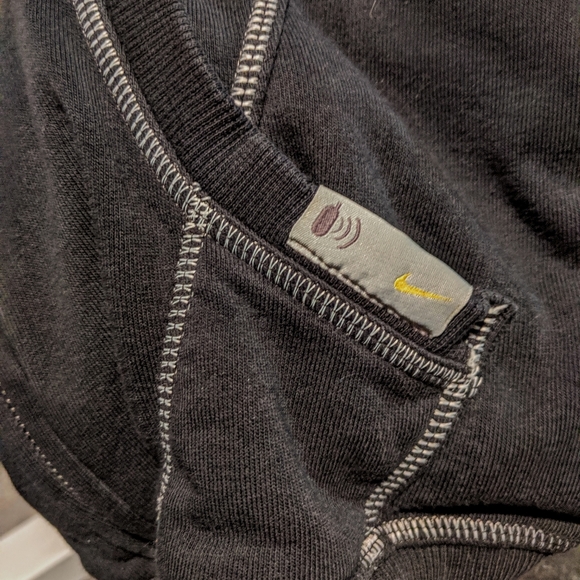 Black Nike Sweatshirt Zip Hoodie Womens Small - Picture 4 of 5